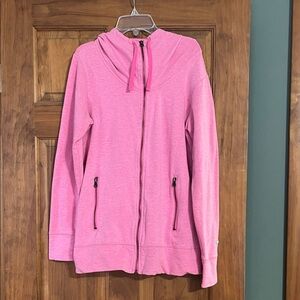 Columbia Women's Bright Pink Full-Zip Hoodie